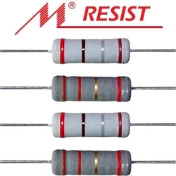 2x RESISTENZA MOX 0,47 Ω OHM 5 watt  5% audio Crossover metal oxide resistor 